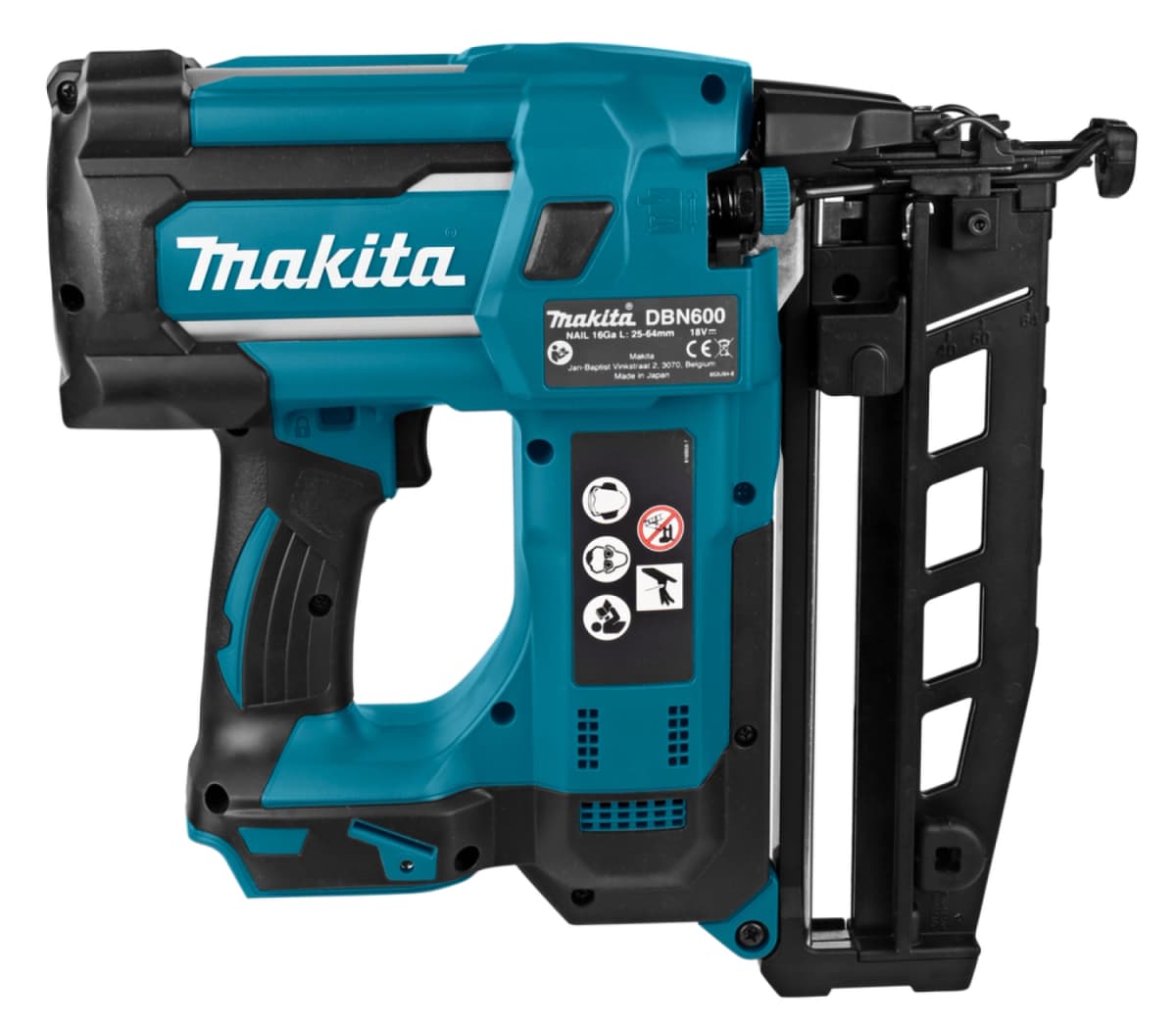Makita DBN600ZJ 18V Li-Ion Accu Brad Tacker Body In Mbox thumbnail 3