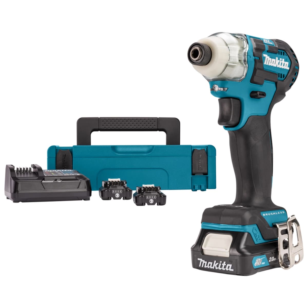Makita TD111DSAJ 10,8V Li-Ion Accu Slagschroevendraaier Set In Mbox (2x 2,0Ah Accu) - 135Nm