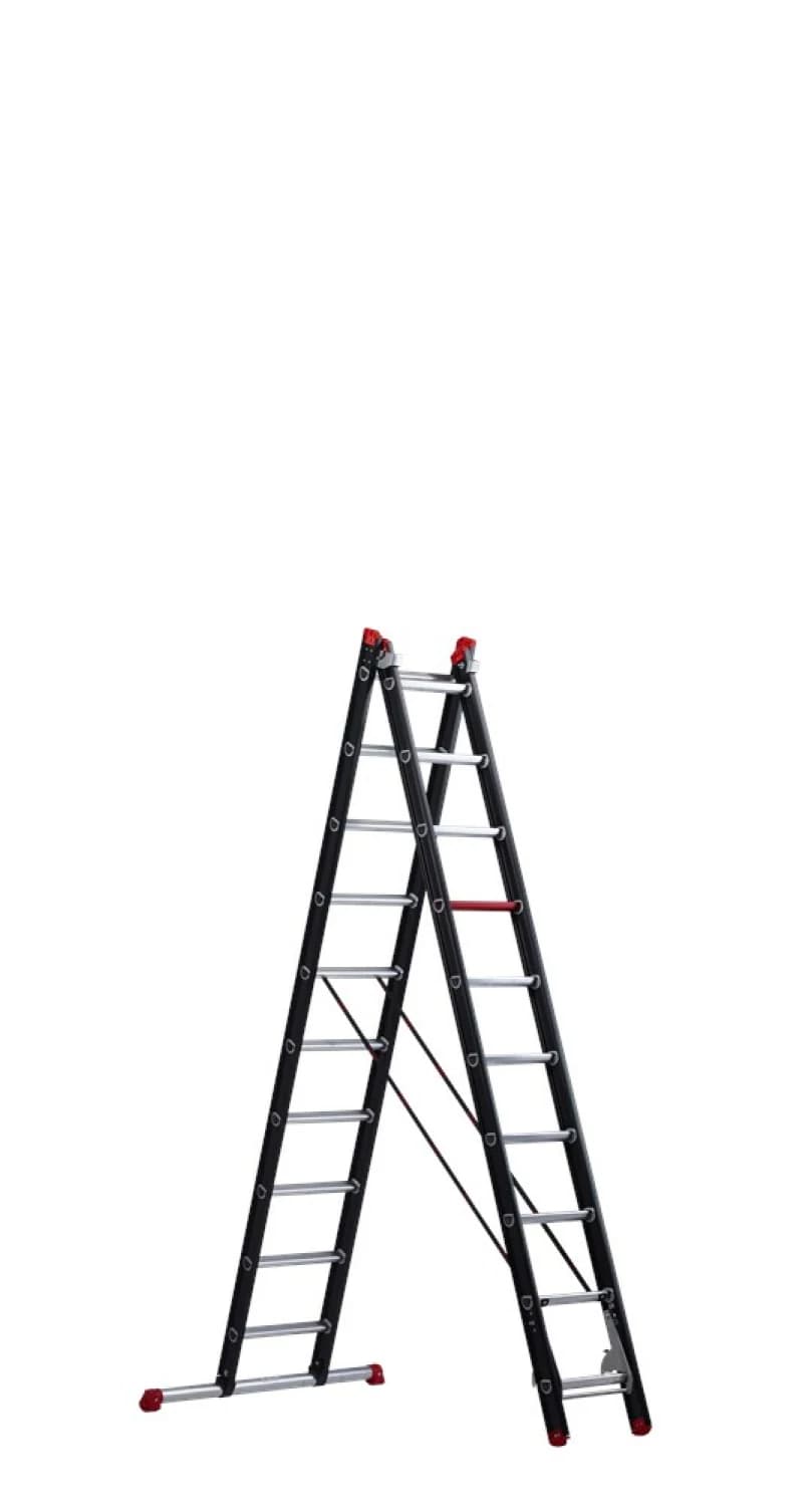 Altrex Mounter ZR 2050 Reformladder - Aluminium - 2 X 10 Sporten - 5,9m - Met Stabiliteitsbalk