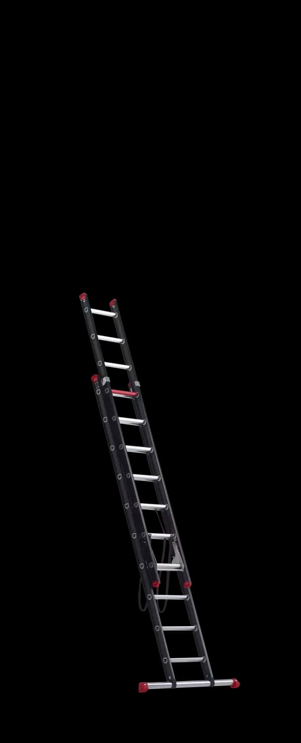 Altrex Mounter ZR 2050 Reformladder - Aluminium - 2 X 10 Sporten - 5,9m - Met Stabiliteitsbalk thumbnail 2