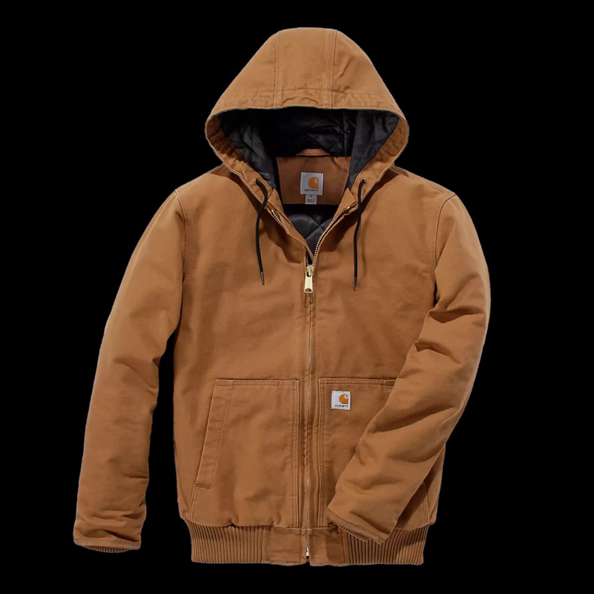 Carhartt Duck Active Jacket Carhartt Brown - L