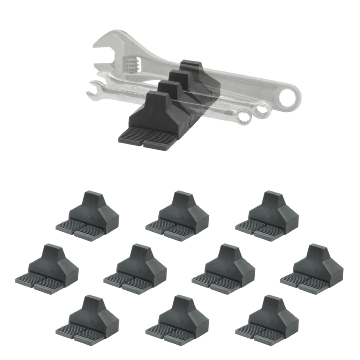 StealthMounts DHSP-SP-10 Drawer Hive Sleutelhouder Voor Ladekast - Zwart - 10 Stuks