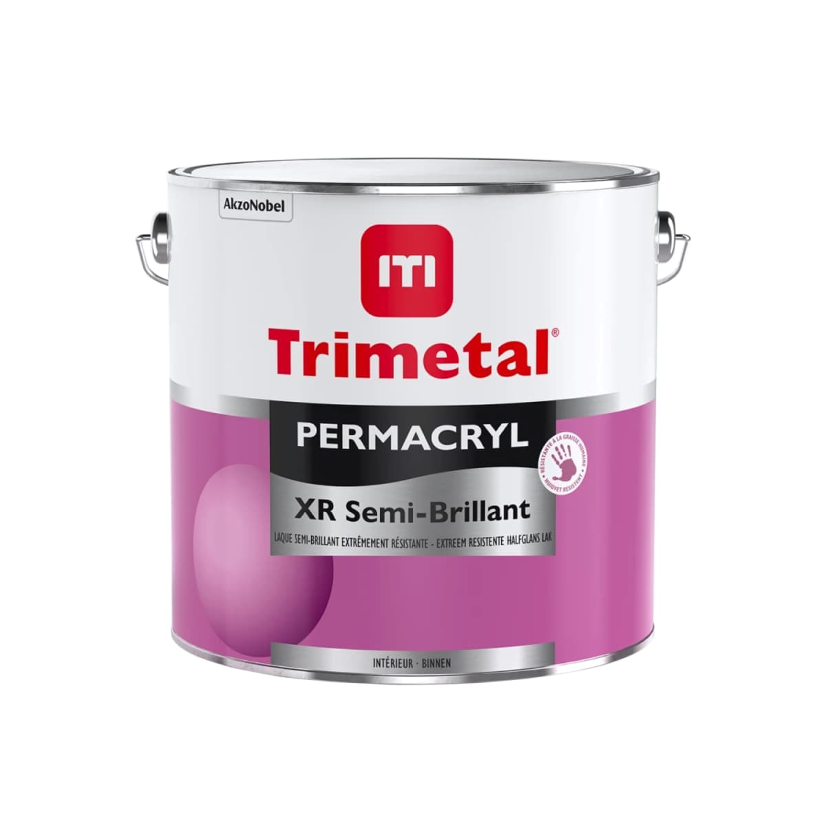 Trimetal Permacryl XR Semi Brillant Lak - Op Kleur Gemengd - 2,5L