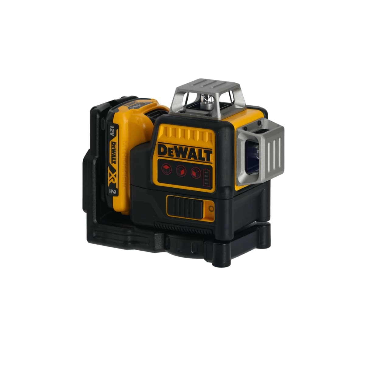 DeWALT DCE089D1R 10,8V Li-Ion Accu Zelfnivellerende 3x360° Graden Multilijnlaser Set (1x 2.0Ah Accu) In Koffer - 3 Lijnen - 15m - Rood thumbnail 2
