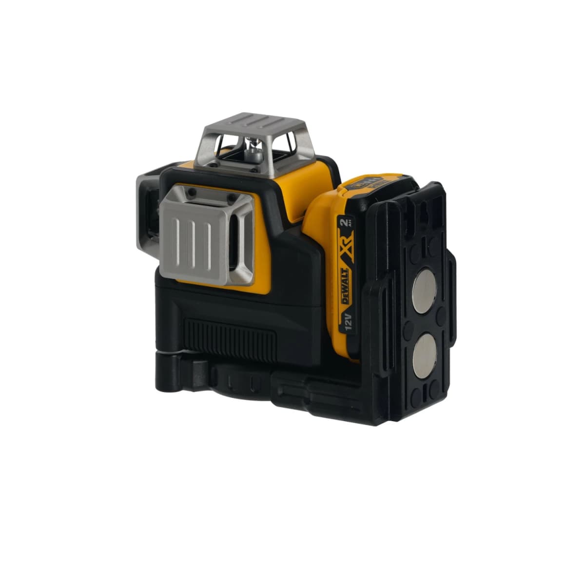 DeWALT DCE089D1R 10,8V Li-Ion Accu Zelfnivellerende 3x360° Graden Multilijnlaser Set (1x 2.0Ah Accu) In Koffer - 3 Lijnen - 15m - Rood thumbnail 3