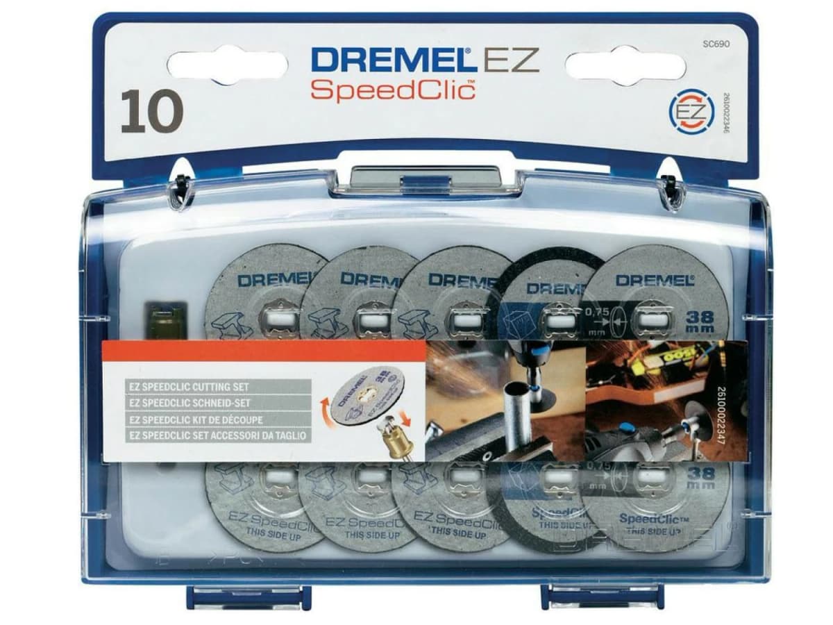 Dremel SC690 11-delige EZ SpeedClic Snij-accessoireset In Opbergkoffer