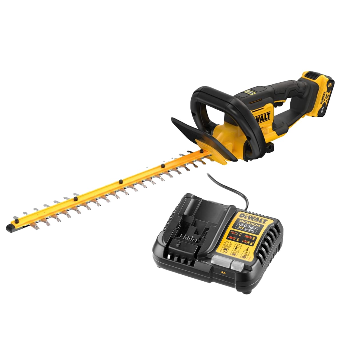 DeWALT DCMHT562P1 18V XR Li-ion Accu Heggenschaar Set (1x 5.0Ah Accu) - 550mm
