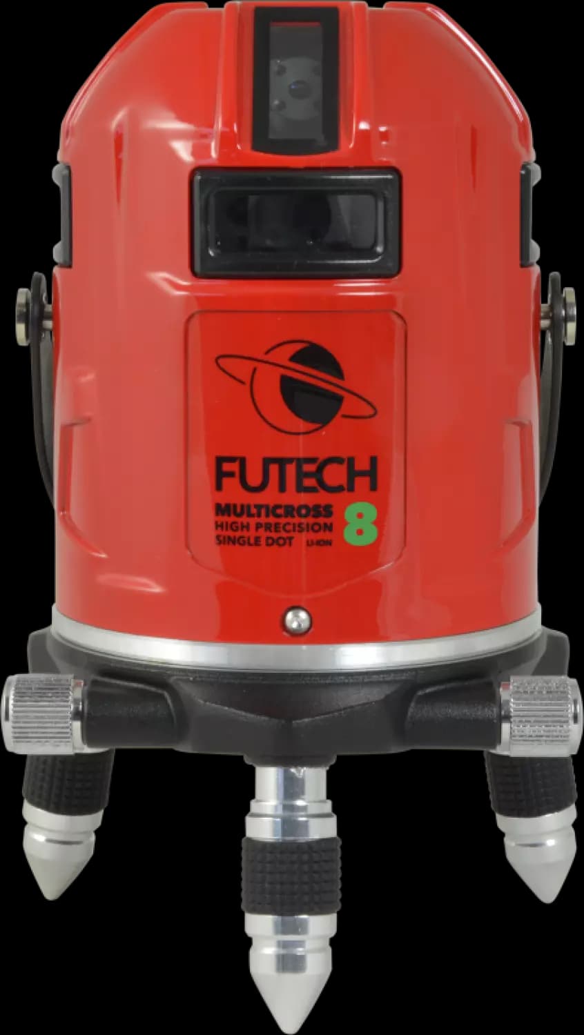 FUTECH Multicross 8 HPSD Kruislijnlaser In Koffer– Groen – 50m Met Ontvanger (optie) - 8 Lijnen thumbnail 3