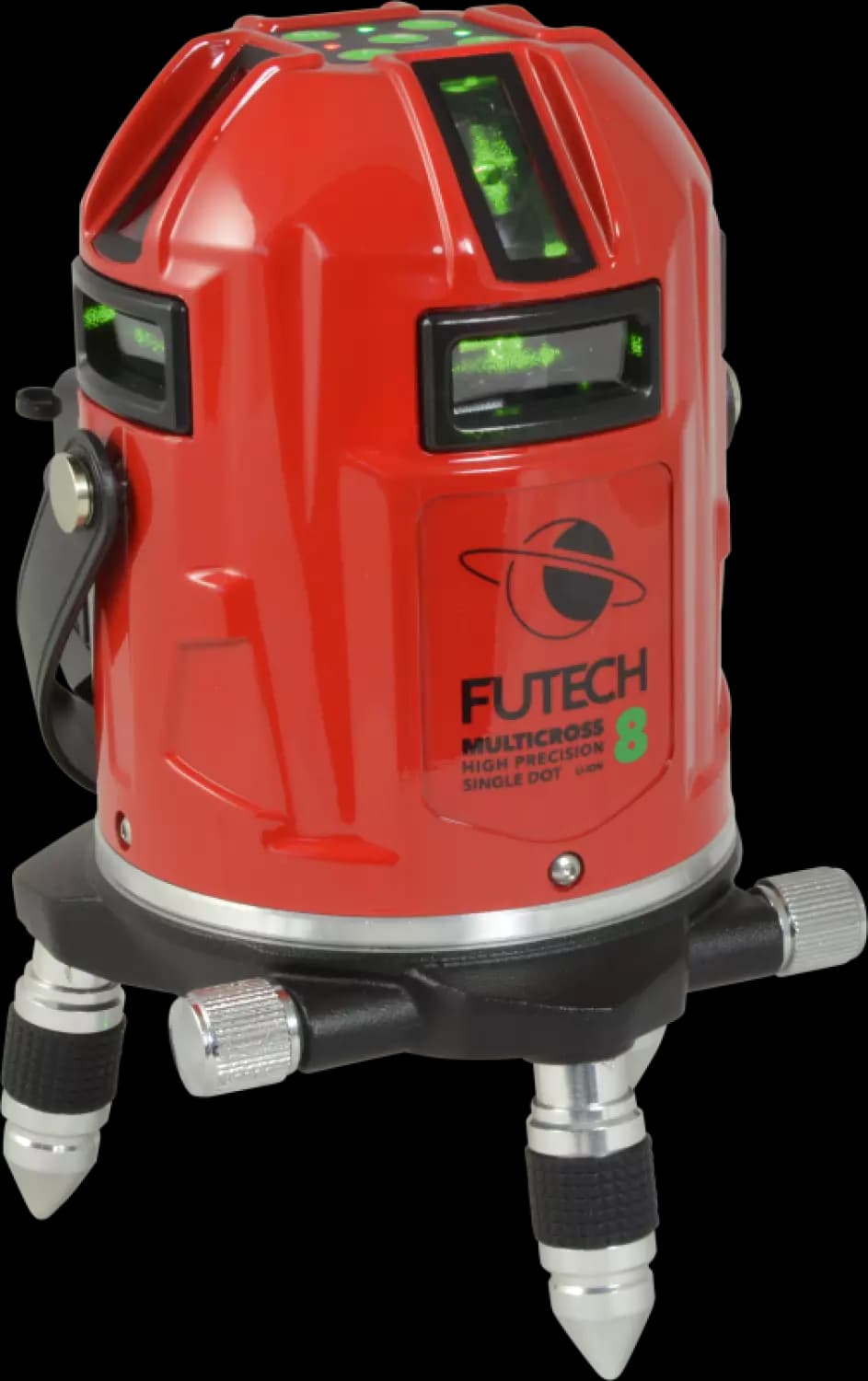 FUTECH Multicross 8 HPSD Kruislijnlaser In Koffer– Groen – 50m Met Ontvanger (optie) - 8 Lijnen thumbnail 2