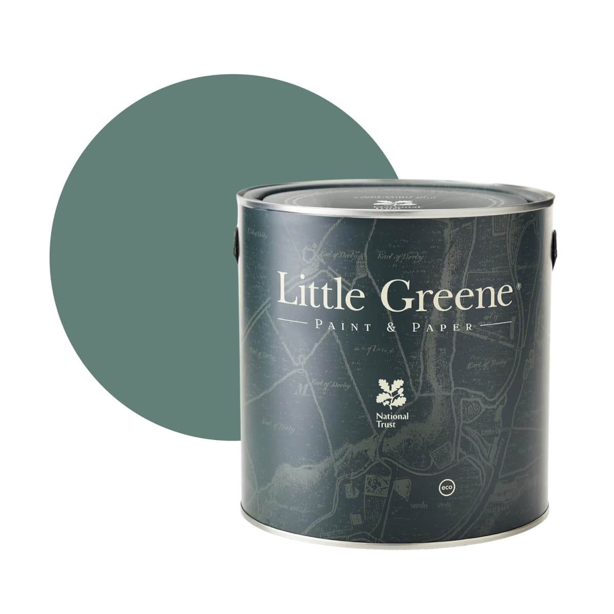 Little Greene Intelligent Matt Emulsion - Pleat No. 280 - 2,5L