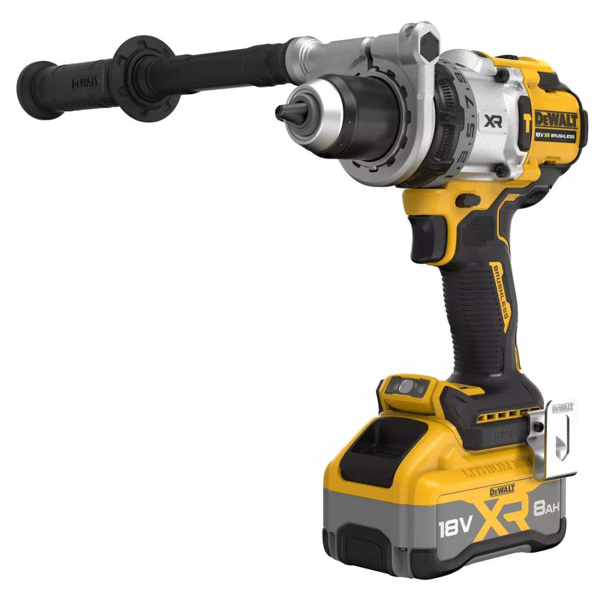DeWALT DCD1007WW1T 18V Li-ion Accu Klopboor-/schroefmachine Set (1x 8.0Ah Accu) In TSTAK - 169Nm thumbnail 2