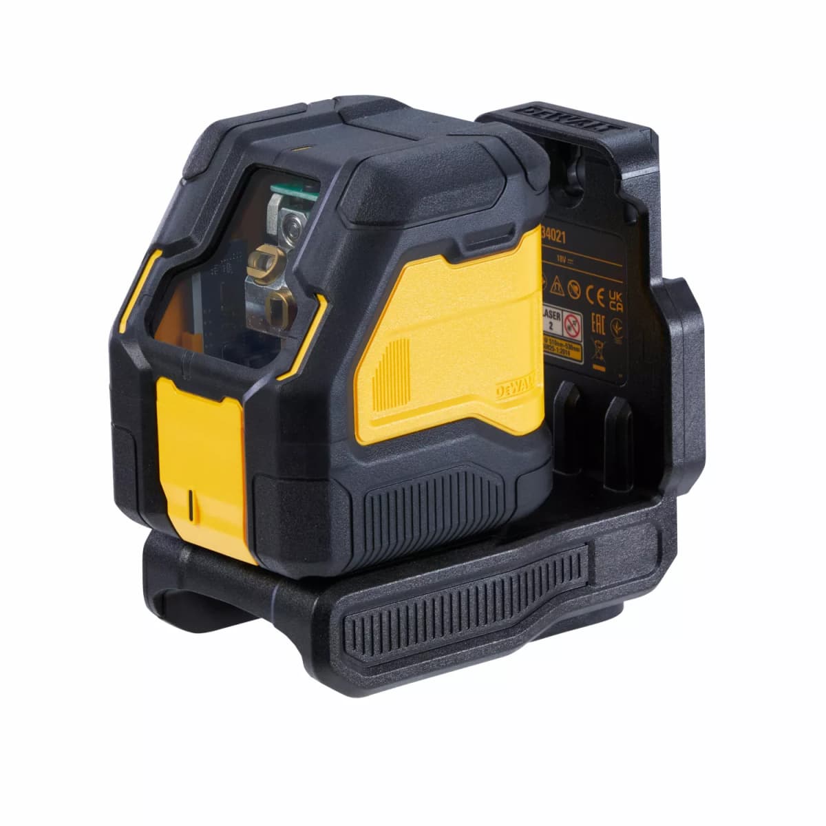 DeWALT DCLE34021N 18V Kruislijnlaser - Groen - 2x 55m - 2 Lijnen - IP54 thumbnail 2