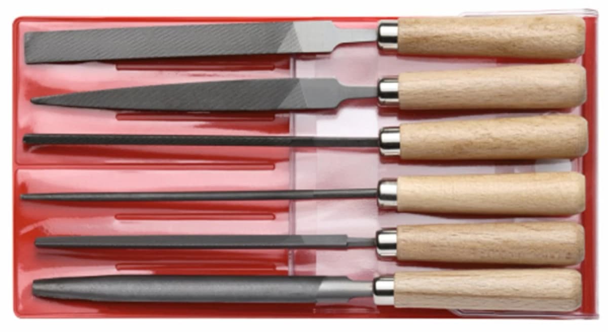 Gedore RED R93000006 6-delige Sleutelvijlenset