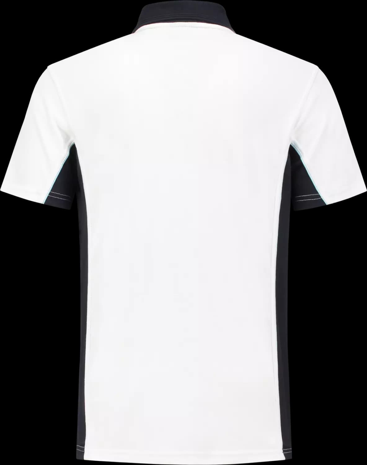 Workman 1401 Poloshirt - Wit / Navy - XL thumbnail 2