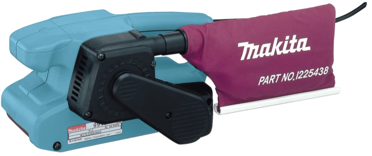 Makita 9911J Bandschuurmachine In Mbox - 650W - 76 X 457mm thumbnail 2