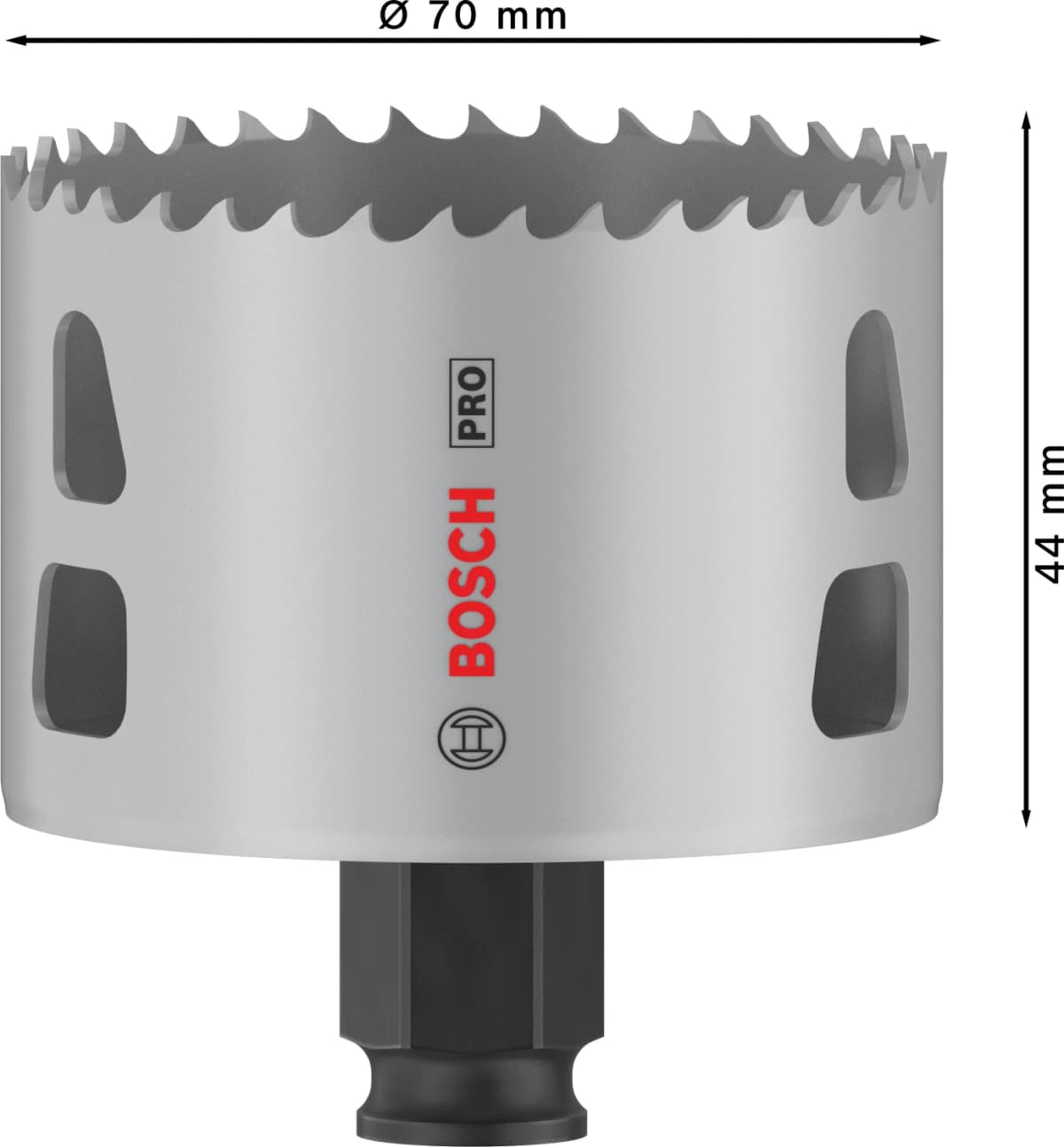 Bosch 2608594400 PRO Multi Material Gatzaag Met Power Change Plus - 70mm thumbnail 4