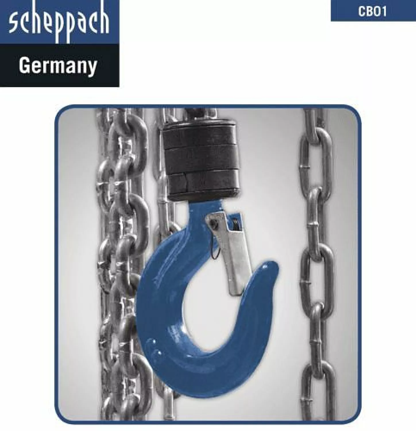 Scheppach CB01 Katrol Kettingtakel - 1000kg thumbnail 4