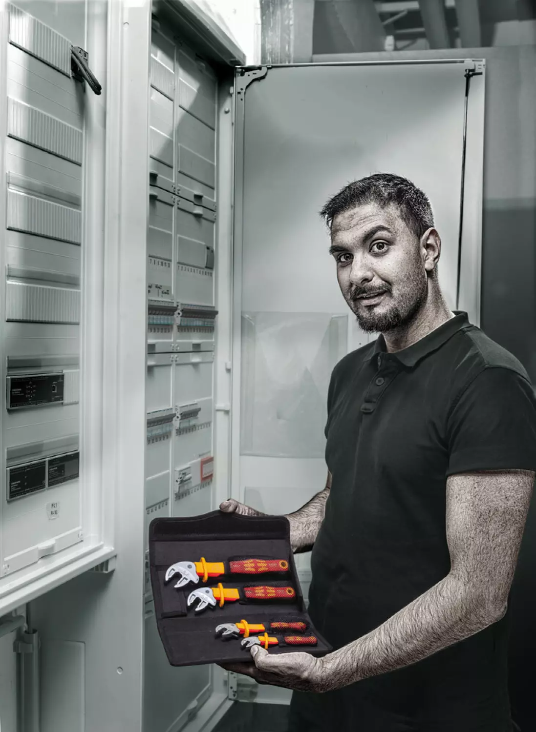 Wera 05020170001 6004 Joker VDE 4-delige Zelfinstellende Steeksleutelset (XS, S, M&L) In Box - 7 - 19mm thumbnail 3