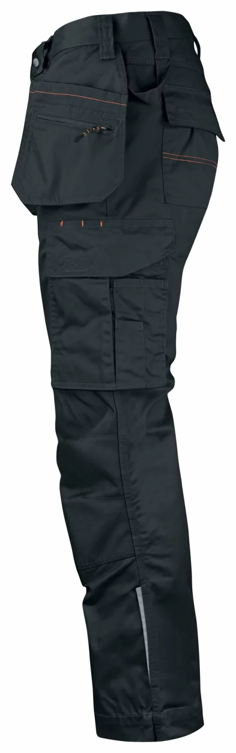 Jobman 2322 Werkbroek Holsterpockets - Maat 54 - Zwart thumbnail 3