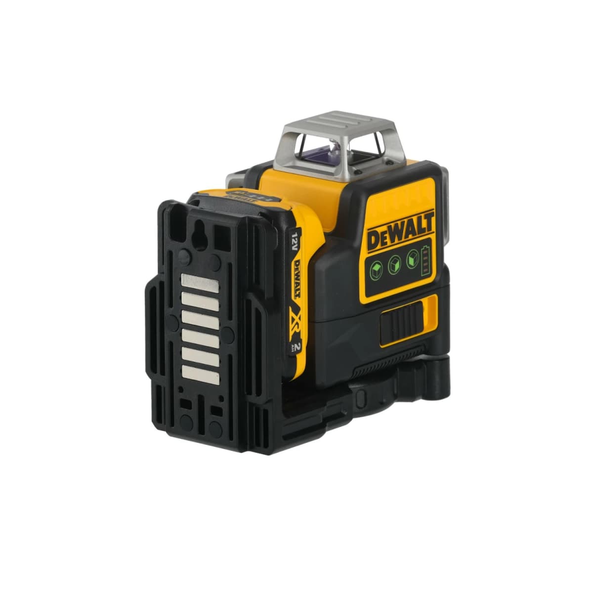 DeWALT DCE089D1GTRID 10.8V Li-Ion Accu Zelfnivellerende Kruislijnlaser Set (1x 2.0Ah Accu) In Koffer - 3 Lijnen - 30m - Groen thumbnail 4