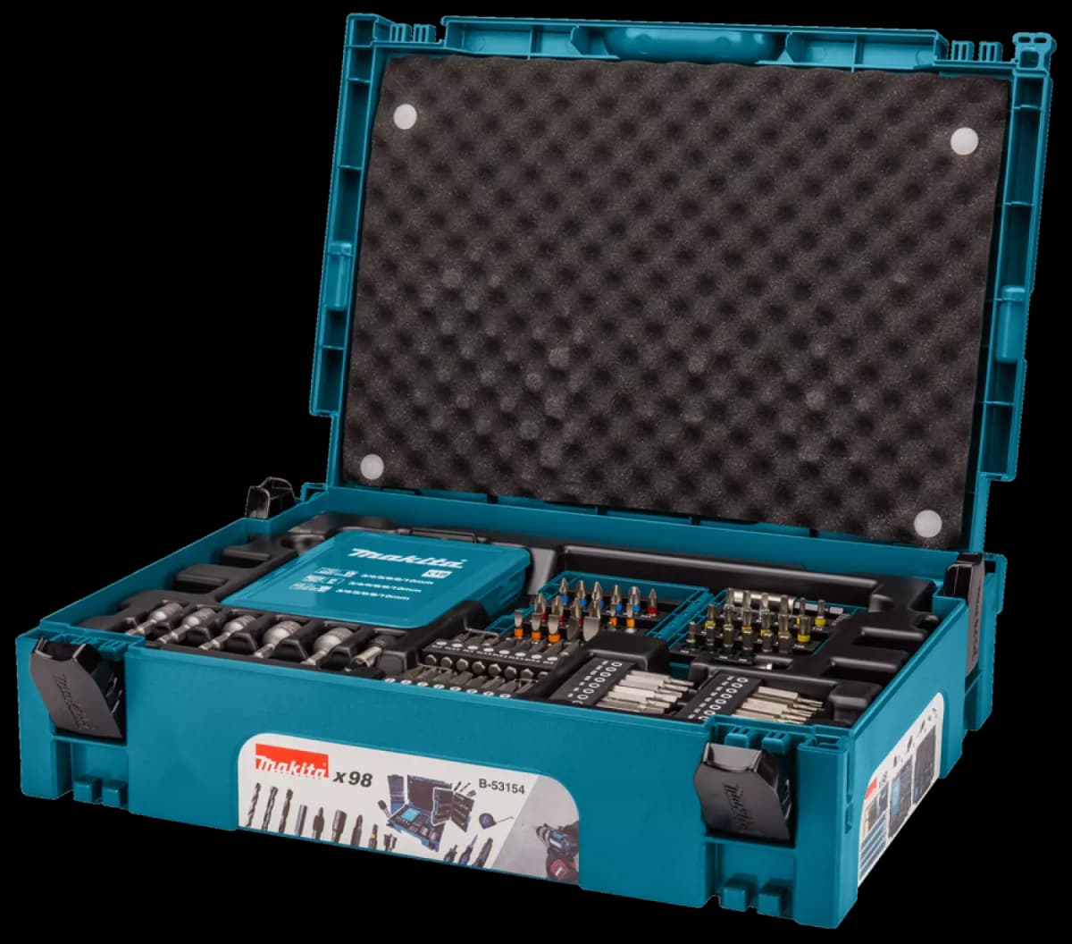 Makita B-53154 Boor-/schroefbitset 98-delig thumbnail 3