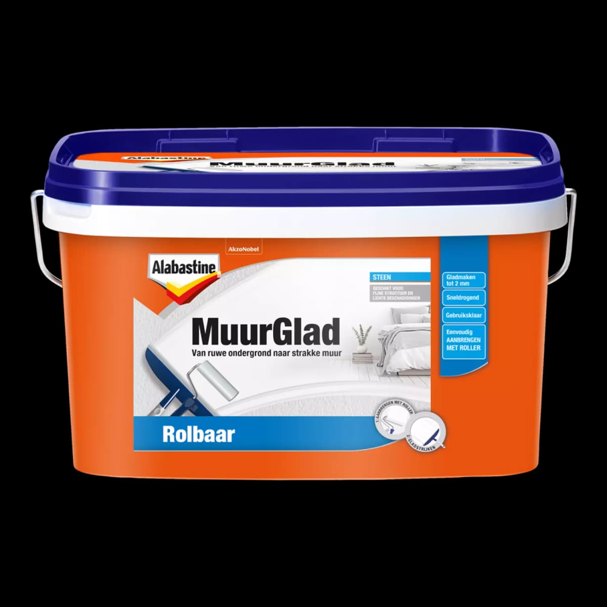 Alabastine Muurglad - Pasta - 2,5L