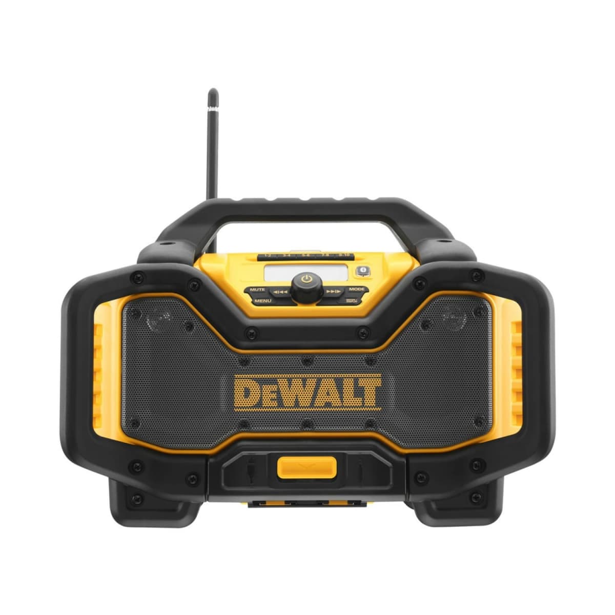 DeWALT DCR027-QW 18V Li-ion XR Accu DAB+ Bouwradio Met Oplaadfunctie - Werkt Op Netstroom&Accu