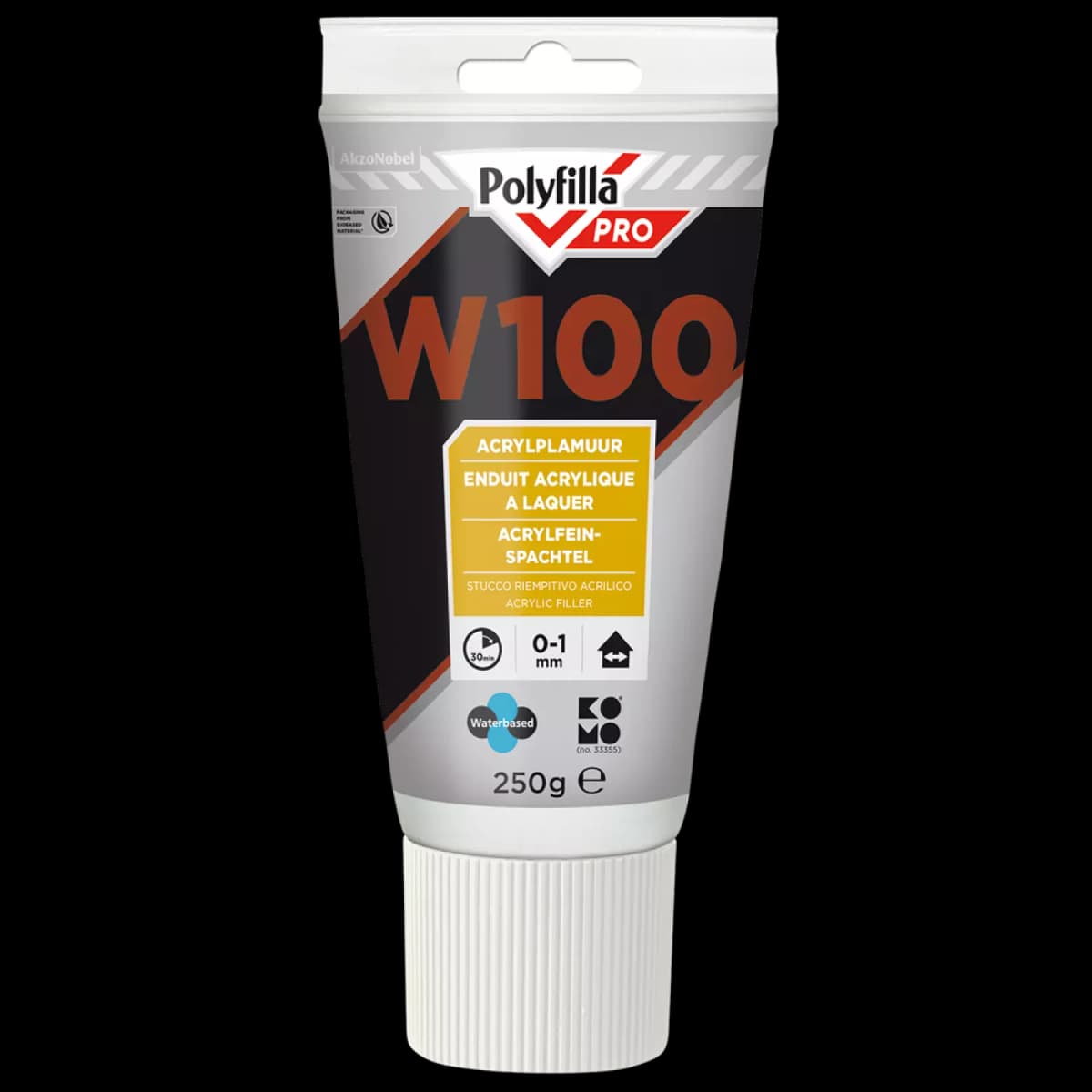 Polyfilla W100 Watergedragen Plamuur - 250gr