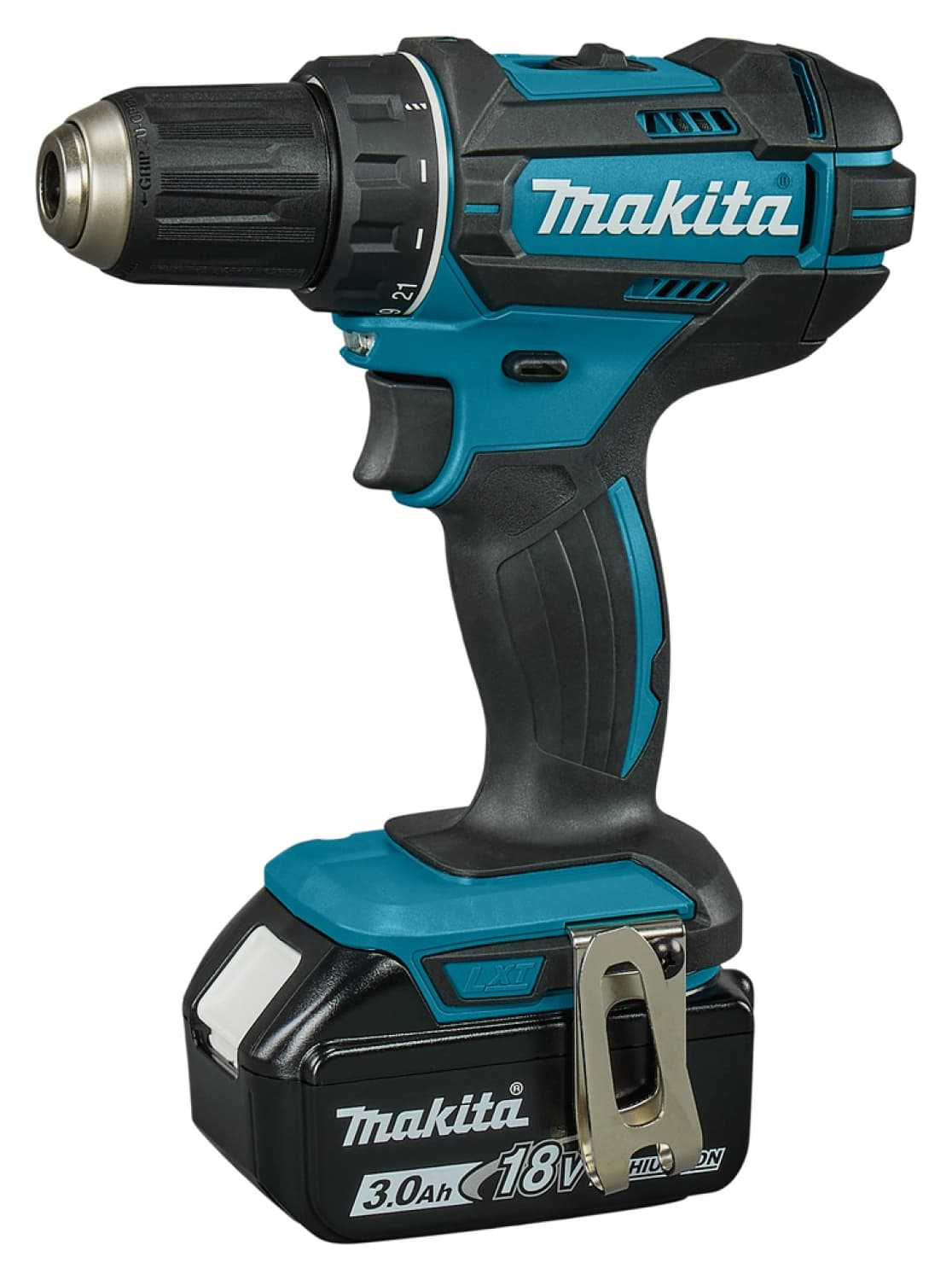 Makita DDF482SFE 18V Li-Ion Accu Boor-/schroefmachine Set (2x 3.0Ah Accu) In Koffer thumbnail 2