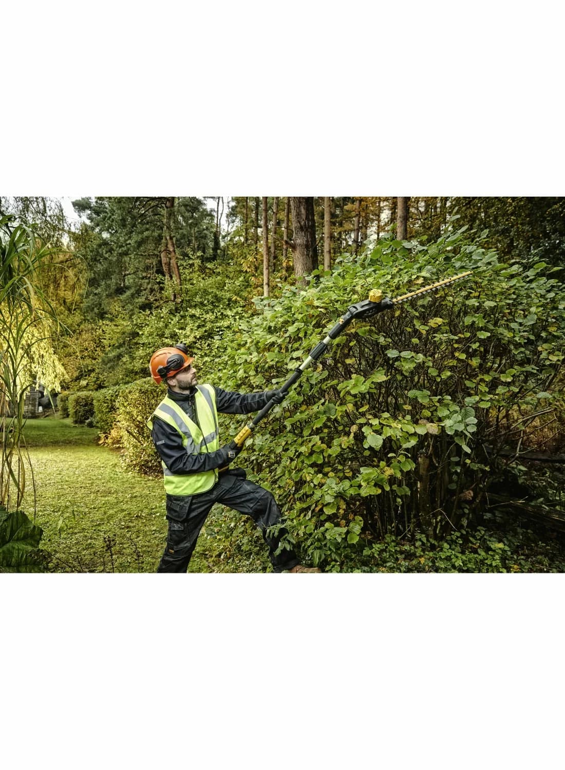 DeWALT DCMPH566N 18V Li-ion Accu Heggenschaar Op Steel Body - Koolborstelloos thumbnail 3