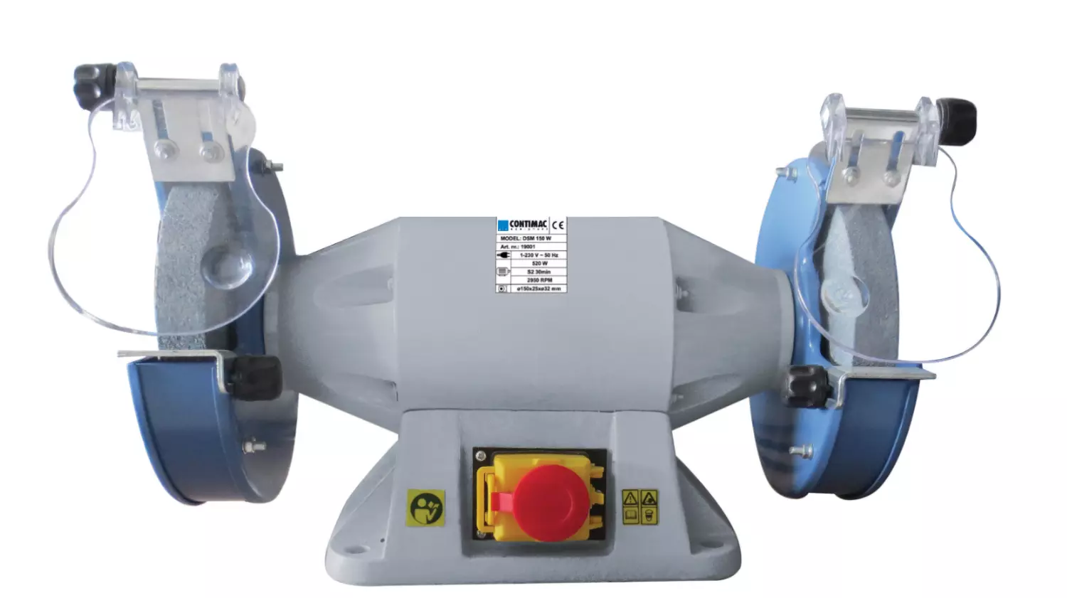 Contimac DSM 150 W Dubbele Slijpmolen - 520 W - 150mm