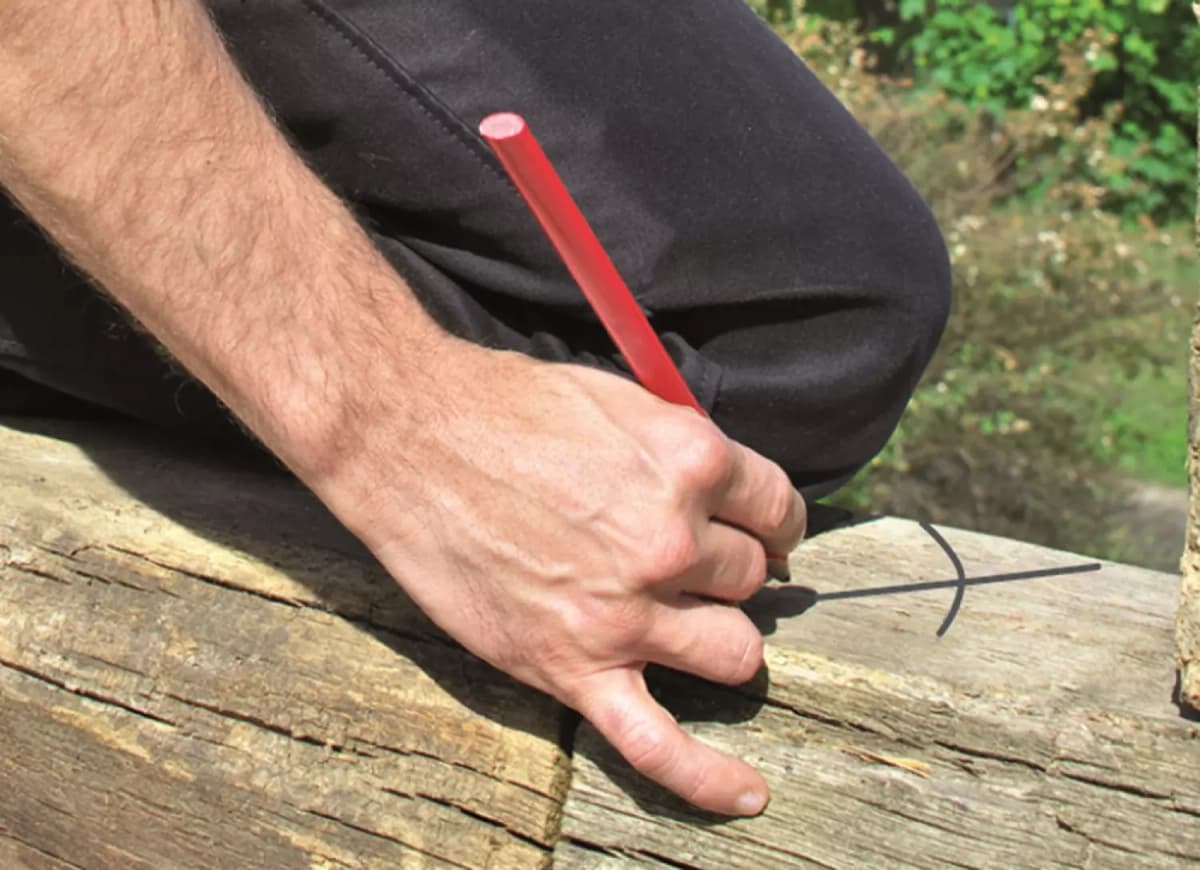 Pica 540/24-100 Timmermanspotlood - 240mm - Grafiet (100st.) thumbnail 3