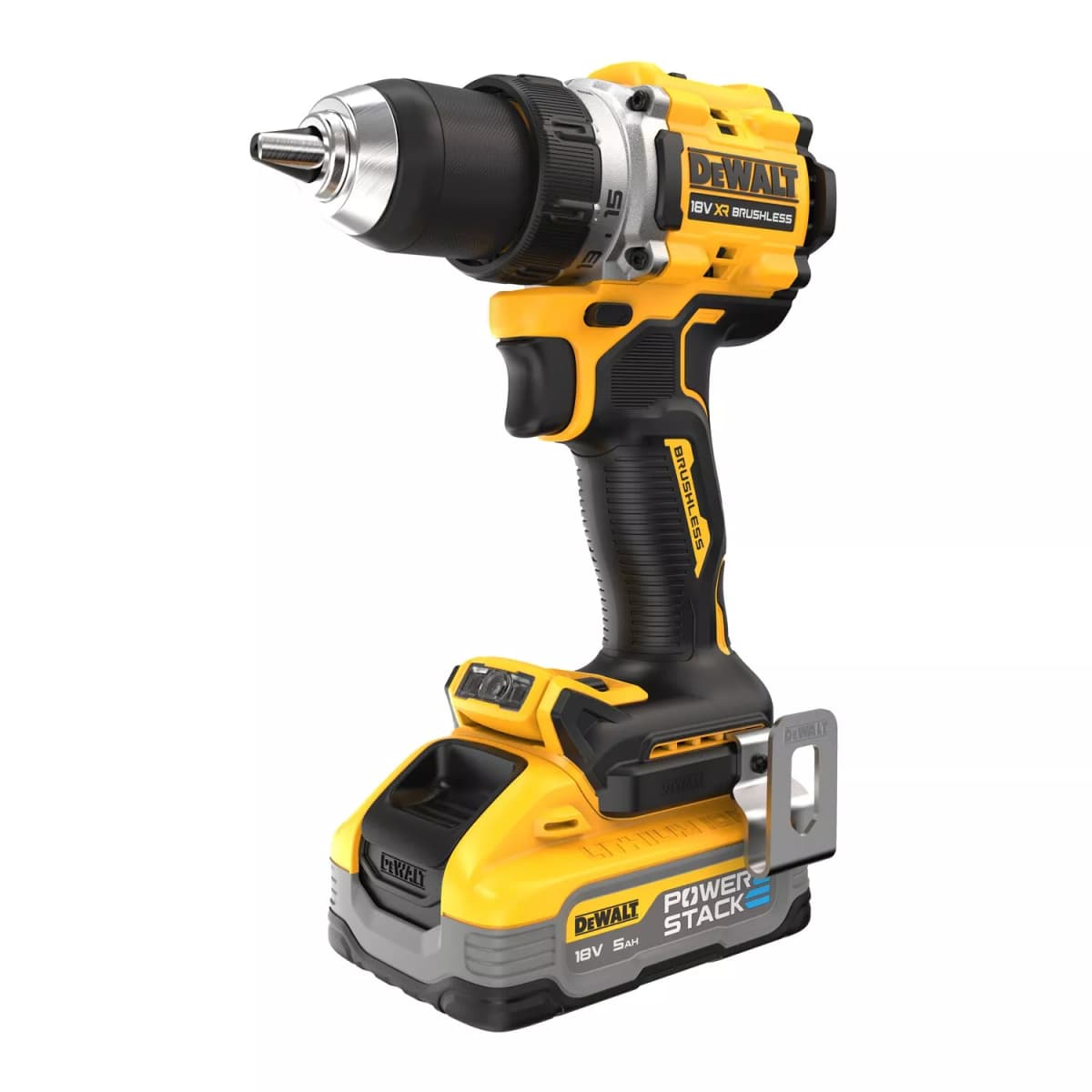 DeWALT DCD800H2T 18V Li-ion XR Accu Klopboor-/schroefmachine Set (2x 5.0Ah) In TSTAK - Koolborstelloos thumbnail 3