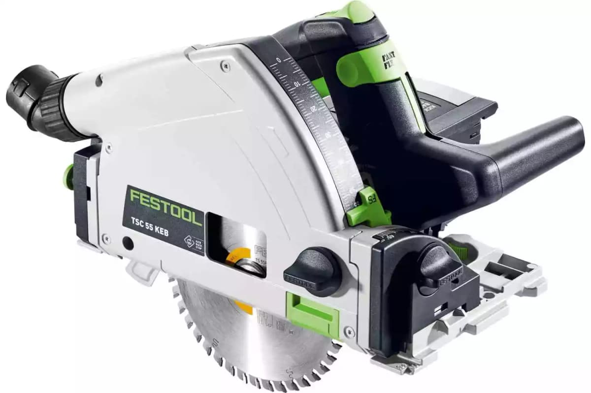 Festool TSC 55 KEB-Basic 18V Li-Ion Accu Invalcirkelzaag Body In Systainer - 160mm thumbnail 2
