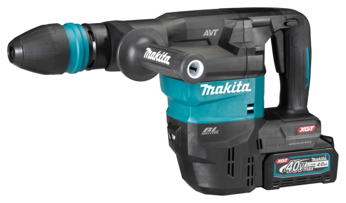 Makita HM001GM205 XGT 40V Max Li-Ion Accu SDS-Max Breekhamer Set (2x 4,0Ah) In Koffer - 9,4J - Koolborstelloos thumbnail 2