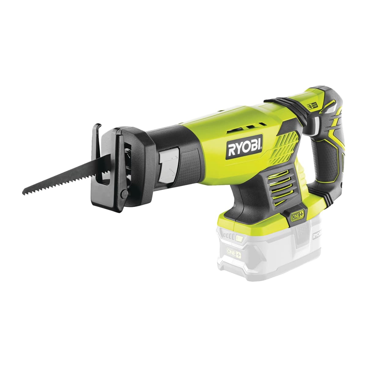 Ryobi RRS1801M One+ 18V Li-Ion Accu Reciprozaag Body - Snelwissel - 5133001162