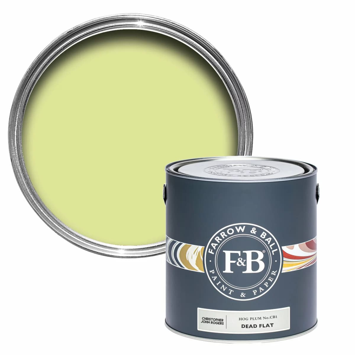 Farrow&Ball Modern Eggshell Hog Plum CB1 0,75 L
