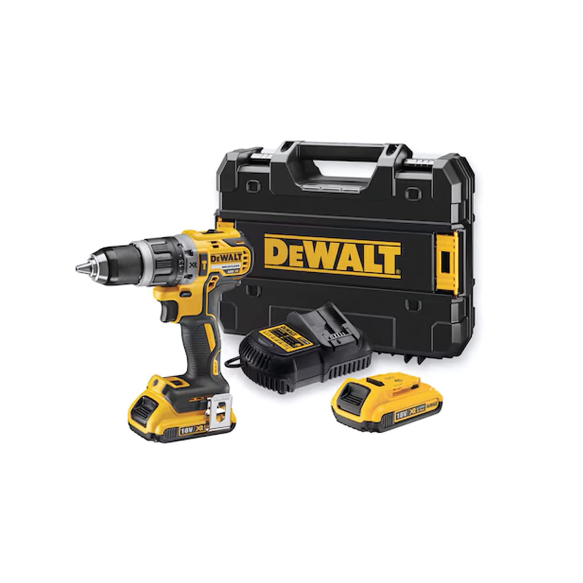 DeWALT DCD796D2 18V Li-ion XR Accu Klopboor-/schroefmachine Set (2x 2.0Ah) In TSTAK - Koolborstelloos