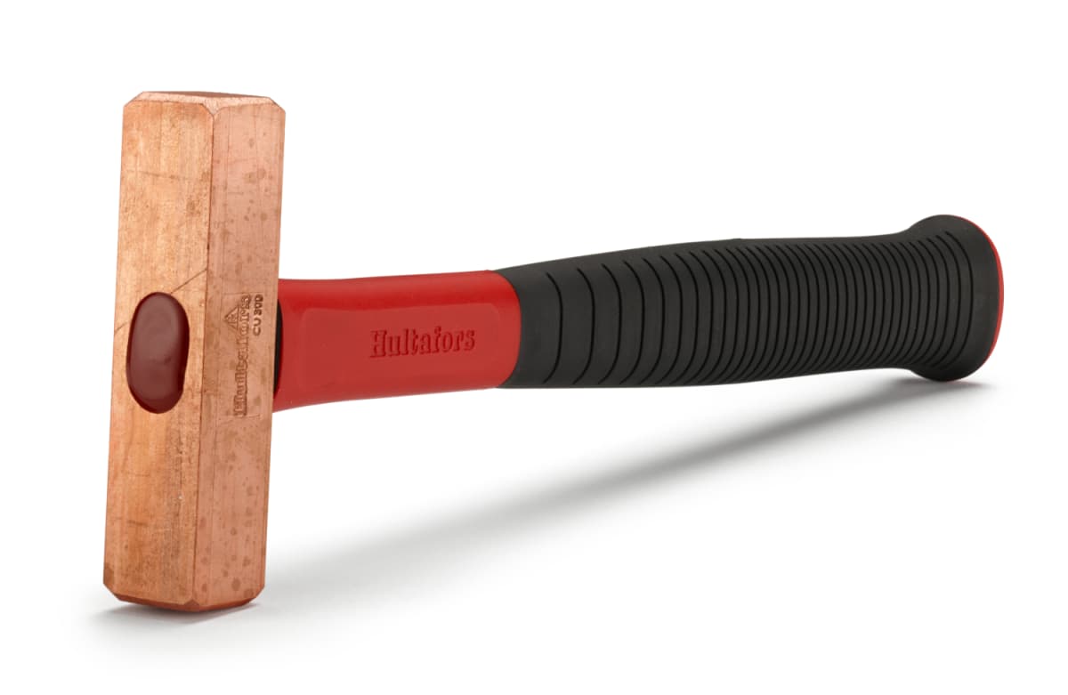 Hultafors CU 300 Koperhamer - Rubberen Handgreep - 400 Gram thumbnail 2