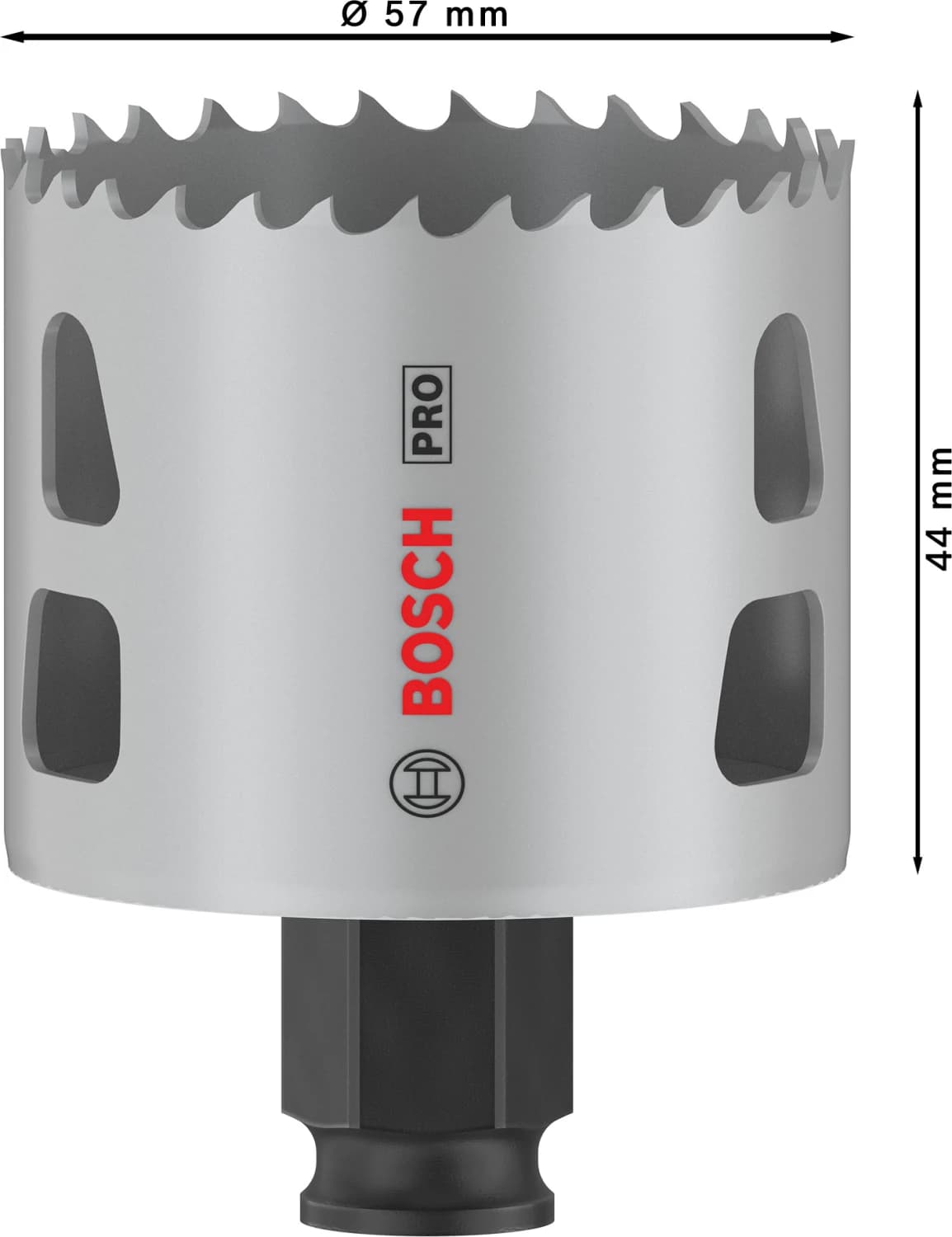 Bosch 2608594392 PRO Multi Material Gatzaag Met Power Change Plus - 57mm thumbnail 4