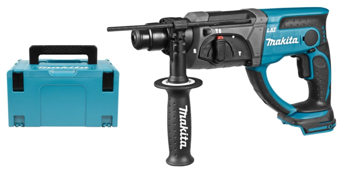 Makita DHR202ZJ 18V Li-Ion Accu SDS-plus Combihamer Body In Mbox - 2J - Boorhamer Combi - Voor Het Boren Van Gaten Van 4 Tot 12 Mm thumbnail 3