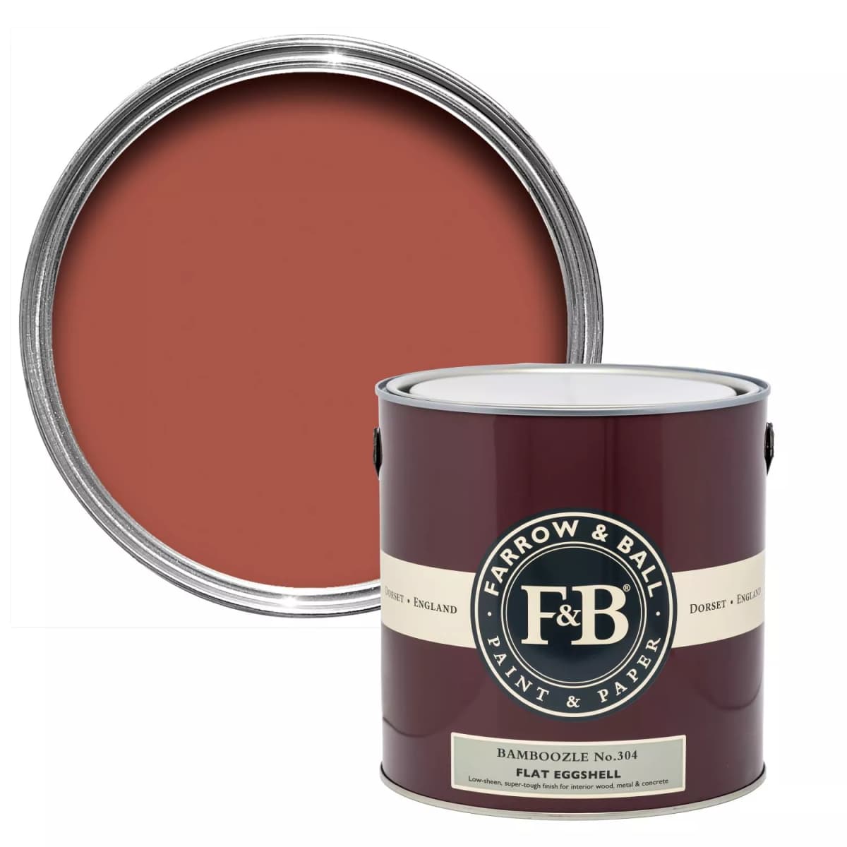 Farrow&Ball Flat Eggshell Bamboozle No.304 - 2,5L