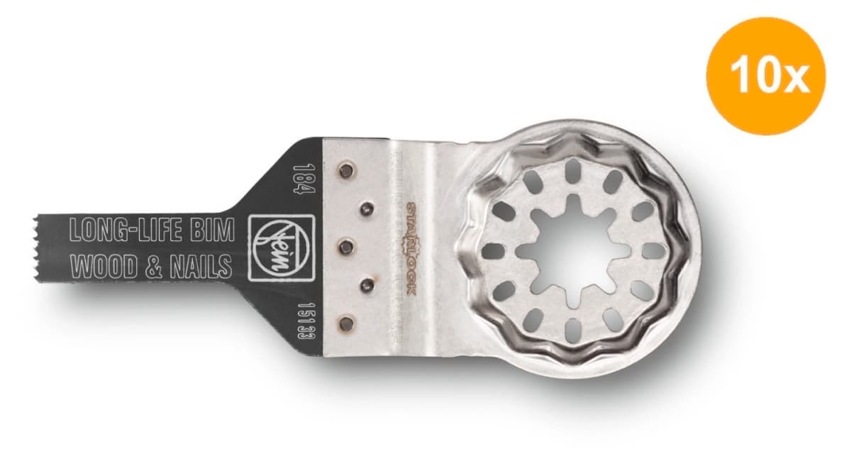 Fein 63502184240 E-Cut Long-Life Zaagblad (10st) - SL - 30 X 10mm (184)