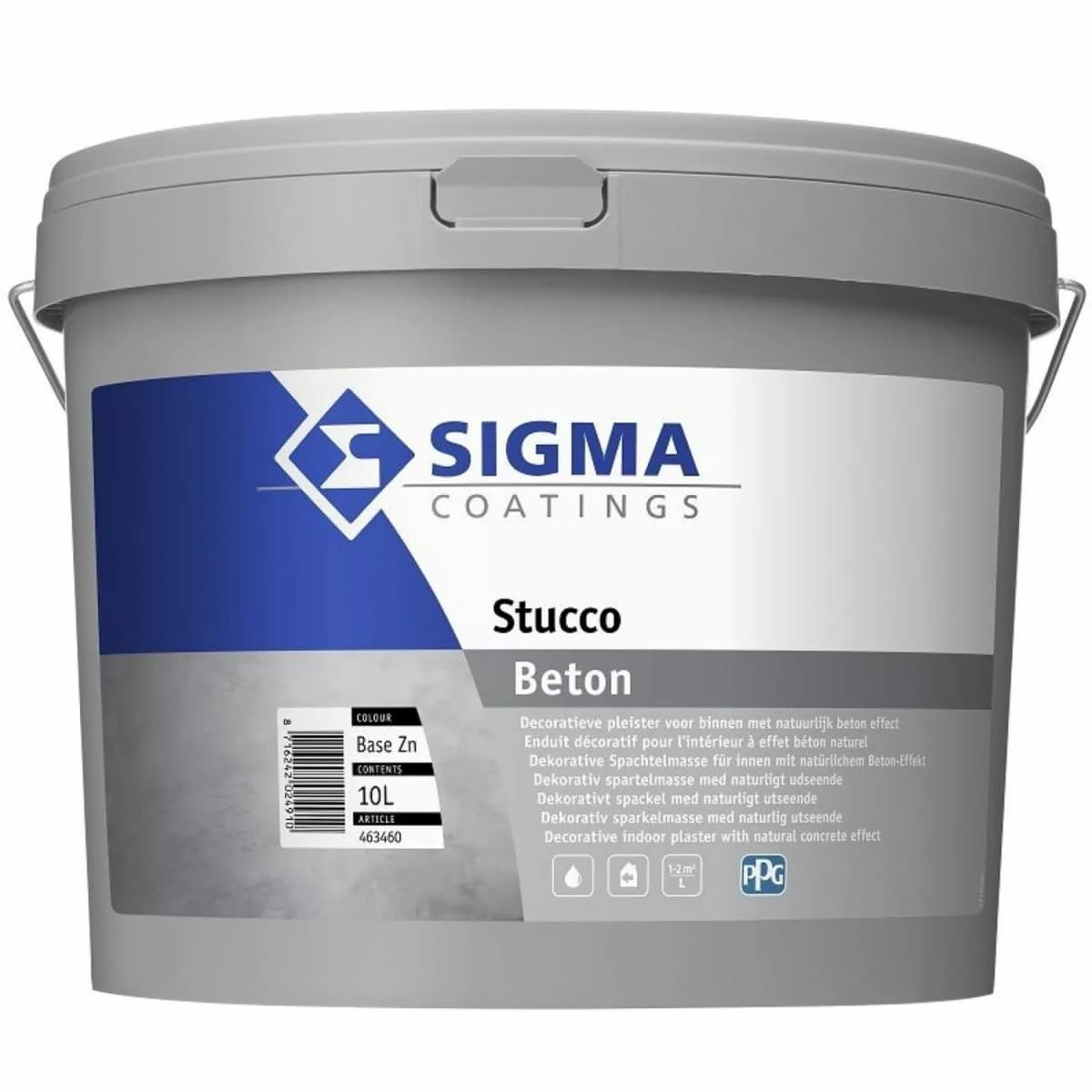 Sigma Stucco Beton Stucpleister - 10L