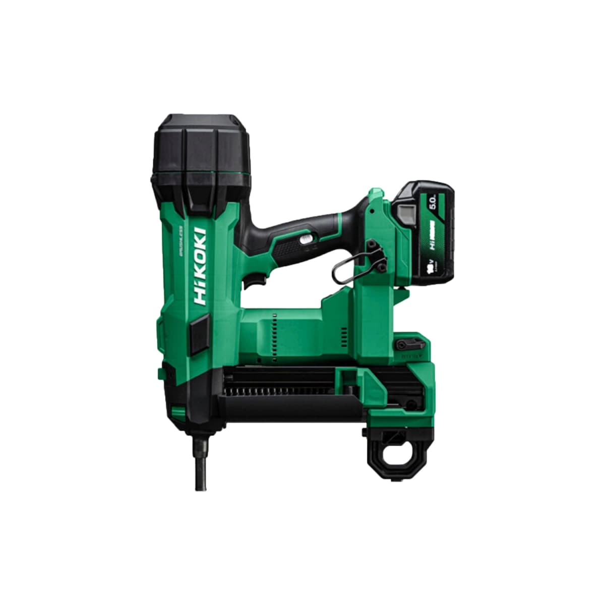 HiKOKI NC1840DAWQZ 18V Li-ion Accu Beton Spijkerapparaat Set (2x 5.0Ah Accu) In Koffer - 40mm thumbnail 2