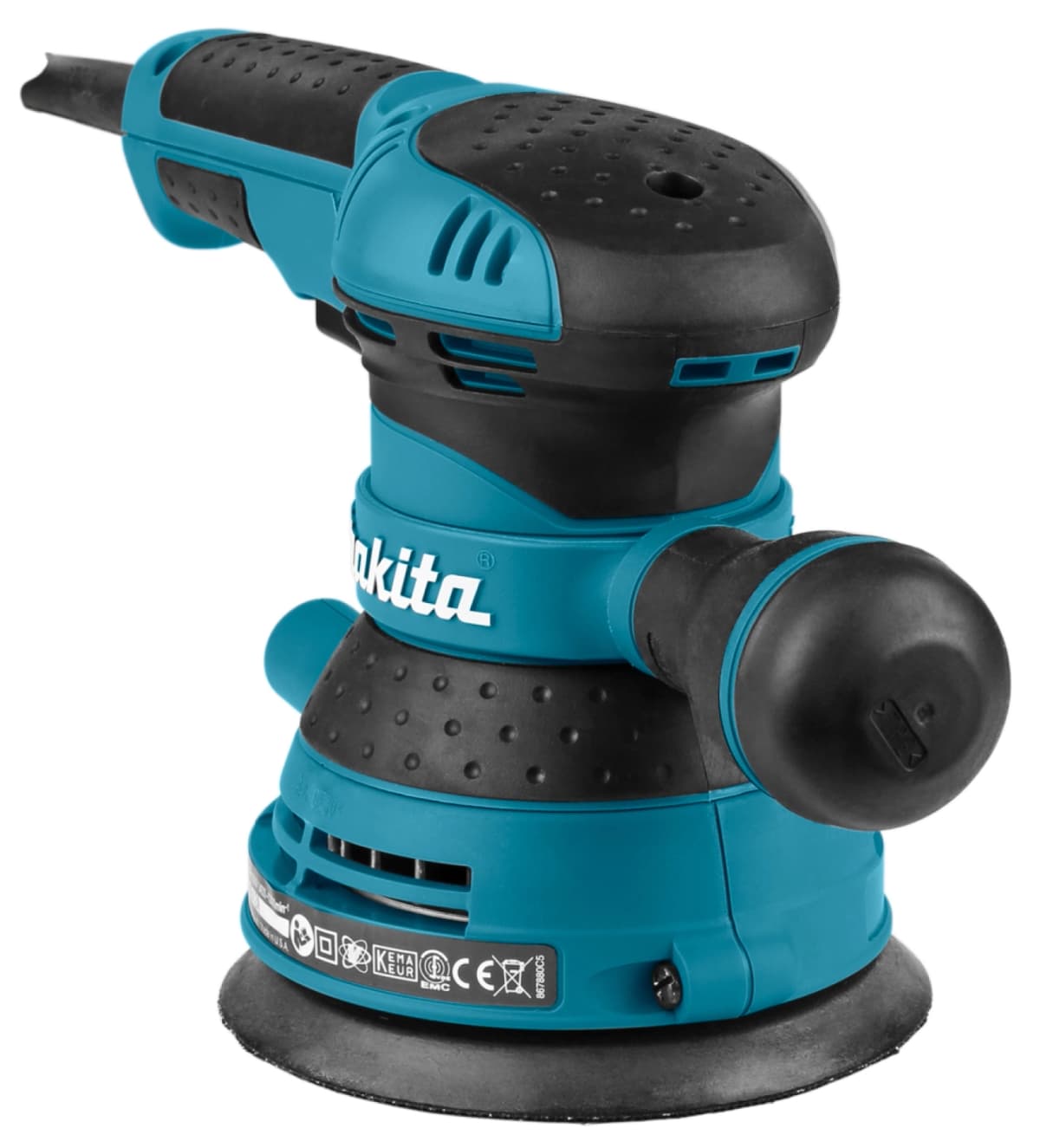 Makita BO5041K Excentrische Schuurmachine In Koffer - 300W - 125mm - Variabel thumbnail 2