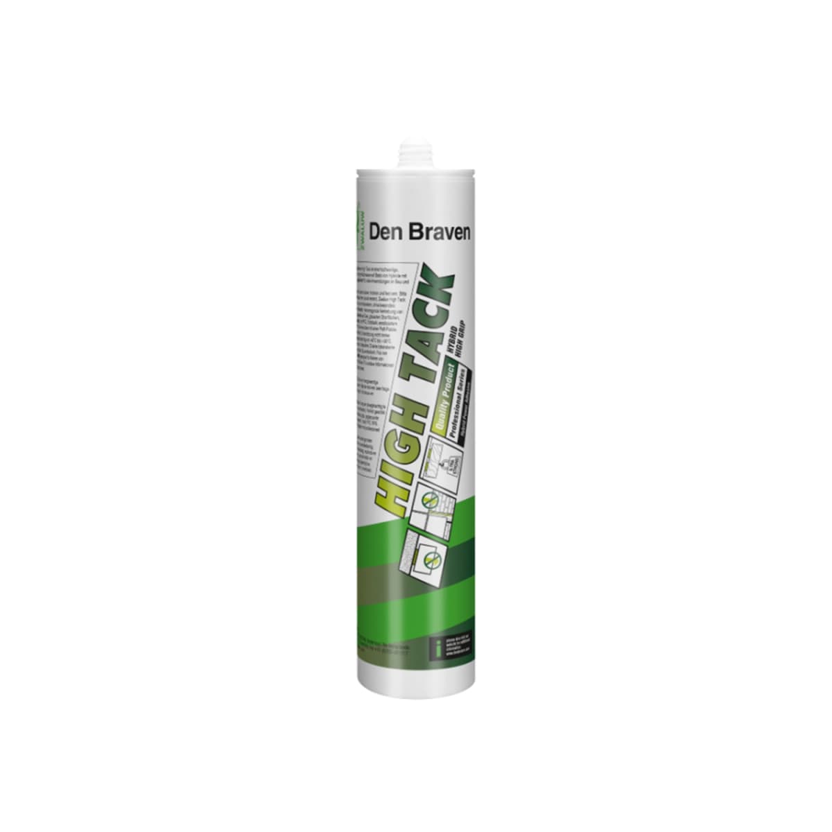 Zwaluw Hightack Wit In Groene Actiekrat (12 Kokers A 290ml) thumbnail 2