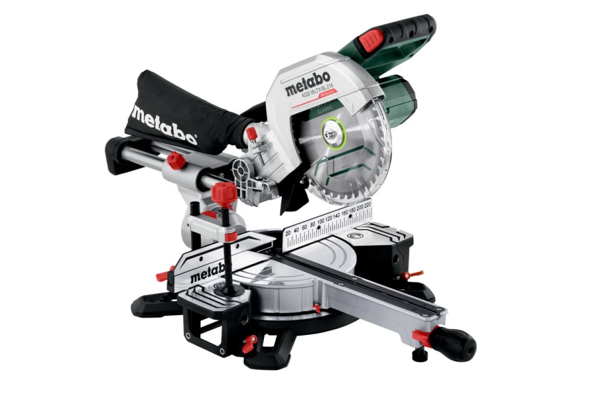 Metabo KGS 18 LTX BL 216 LiHD Accu Afkortzaag Body - 216 X 30mm