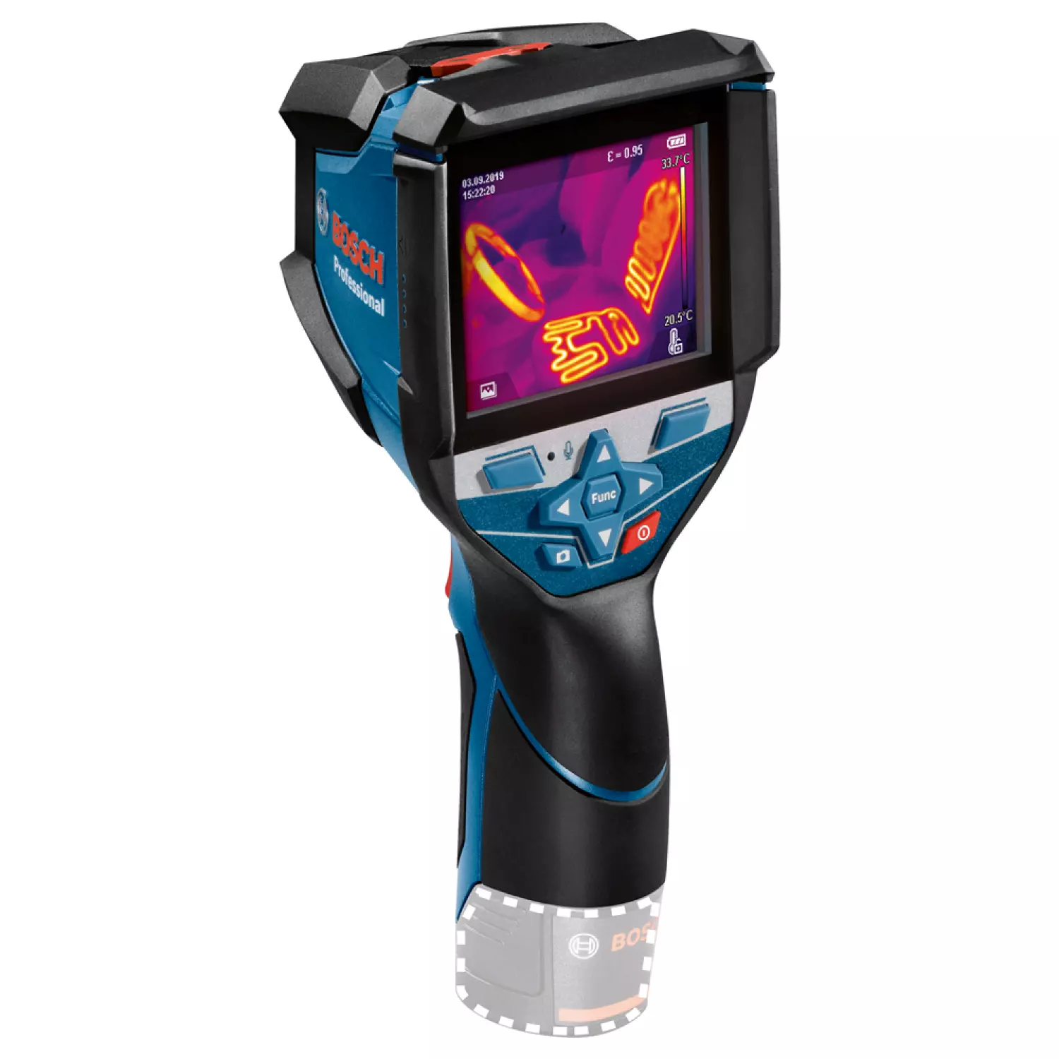 Bosch GTC 600 C 12V Li-ion Accu Thermodetector In L-Boxx thumbnail 2