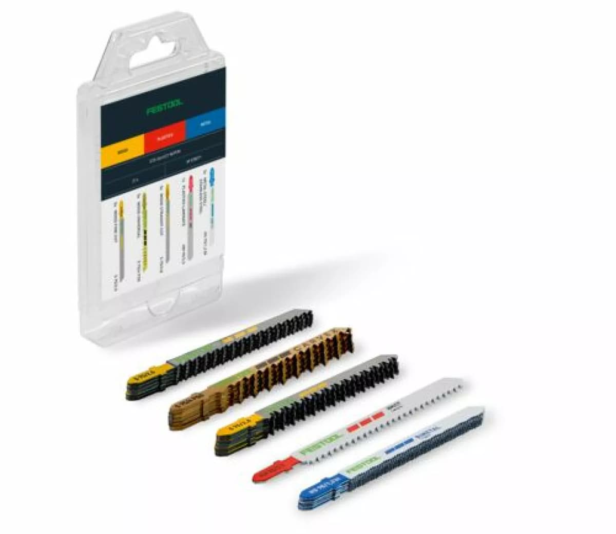 Festool STS-Sort/21 W/P/M Decoupeerzaagbladset - Hout, Metaal thumbnail 2